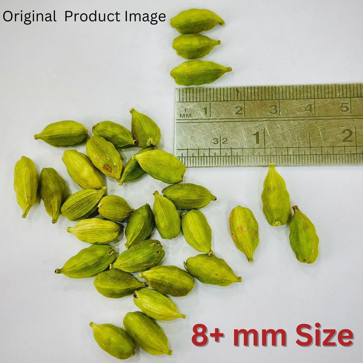 Herbs Botanica Green Cardamom Pods Whole 7-8Mm Size Elaichi For Culinary Delights And Aromatic Infusions Handpicked Fresh Fragna