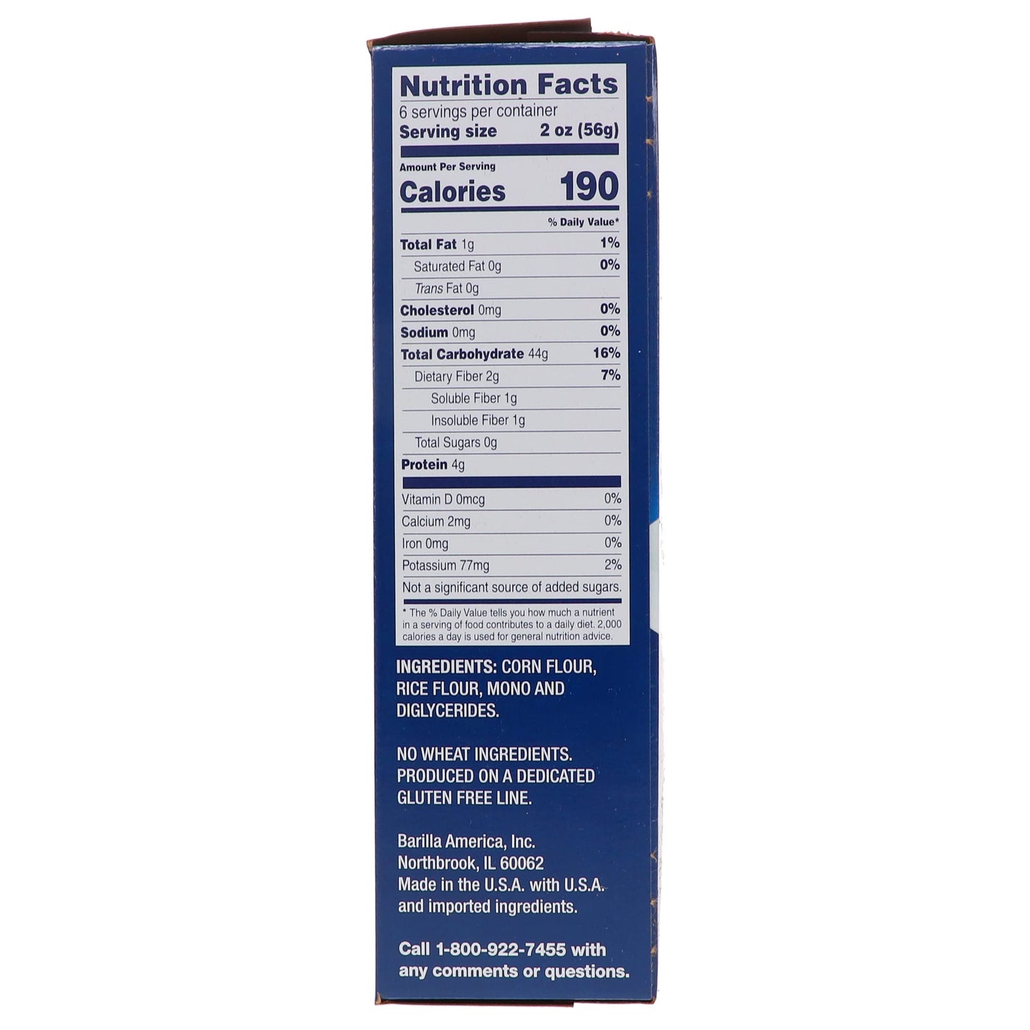 Barilla Gluten Free Rotini 12 Oz (3 Pack)