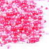 Edible Pink Sprinkles for Cake Decorating, Pearl Sprinkles, Edible Pearls, Cake Pearls for Baby Showers, Weddings, Birthdays, Ge