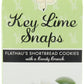 Flathau'S Fine Foods Key Lime Snaps, Powdered Shortbread Cookies, 8-Ounce Boxes (Pack Of 6)