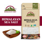 Himalayan Chef Sea Salt, Coarse Grains, 48 Ounce Resealable Bag - All Natural and Hand Harvested Unrefined Salt, Gluten Free, No