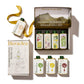 Heraclea Aegean Flavors Gift Box - 4 Infused Olive Oils - 5.9oz Bottles - Extra Virgin Olive Oil - Organic - Cold Pressed