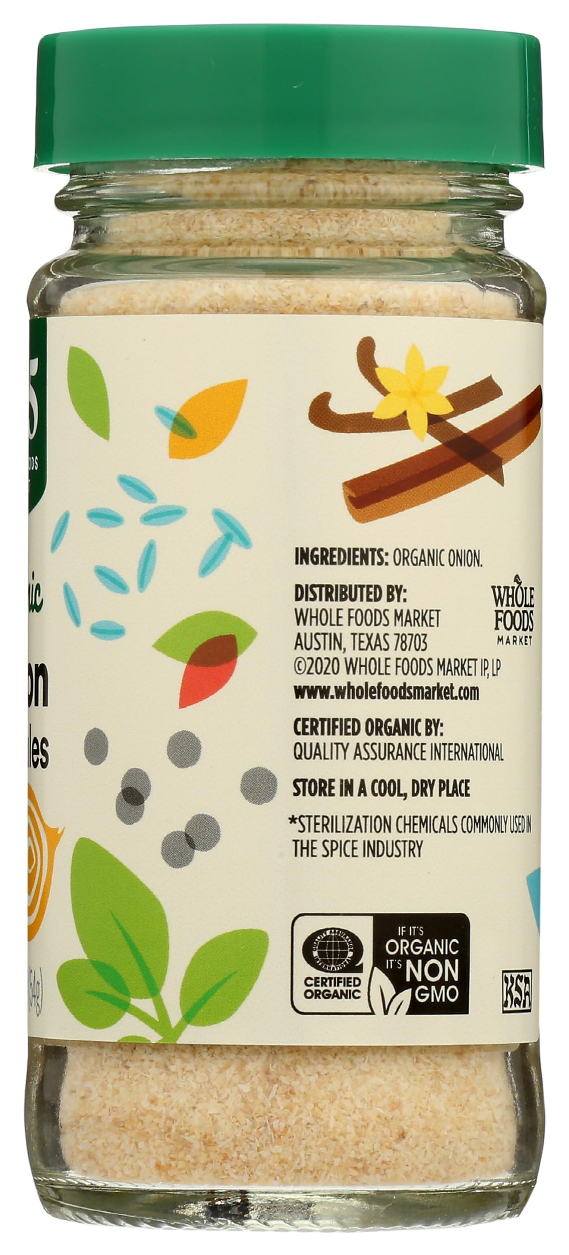 365 by Whole Foods Market  Organic Onion Granules  1.9 Ounce