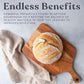 Cultures For Health Gluten Free Sourdough Starter | Heirloom Dehydrated Culture For Baking Gluten Free Bread | Diy Gluten Free Pasta, Pizza Dough, Pie Crust, & More | Non-Gmo Prebiotic Sourdough Bread