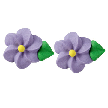 O'Creme Swirl Royal Icing Sugar Flower 1 Inch - For Cake Decorating - Decorations For Cakes, Cupcake Toppers - Birthday, Wedding