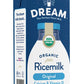 Rice Dream Organic Rice Milk Drink, Enriched Original, Calcium & Vitamin D, Vegan Dairy Alternative, Lactose Free, Shelf Stable,