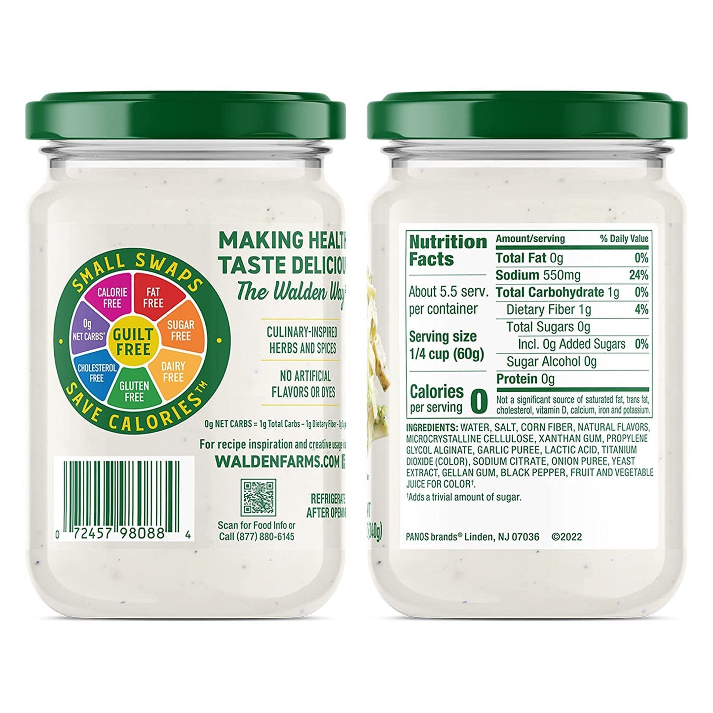 Walden Farms Sauce (12 Fl Oz (Pack Of 2), Alfredo)