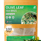 TeaDreamTea Olive Leaf Herbal Tea Bags - Caffeine Free - 100 Count