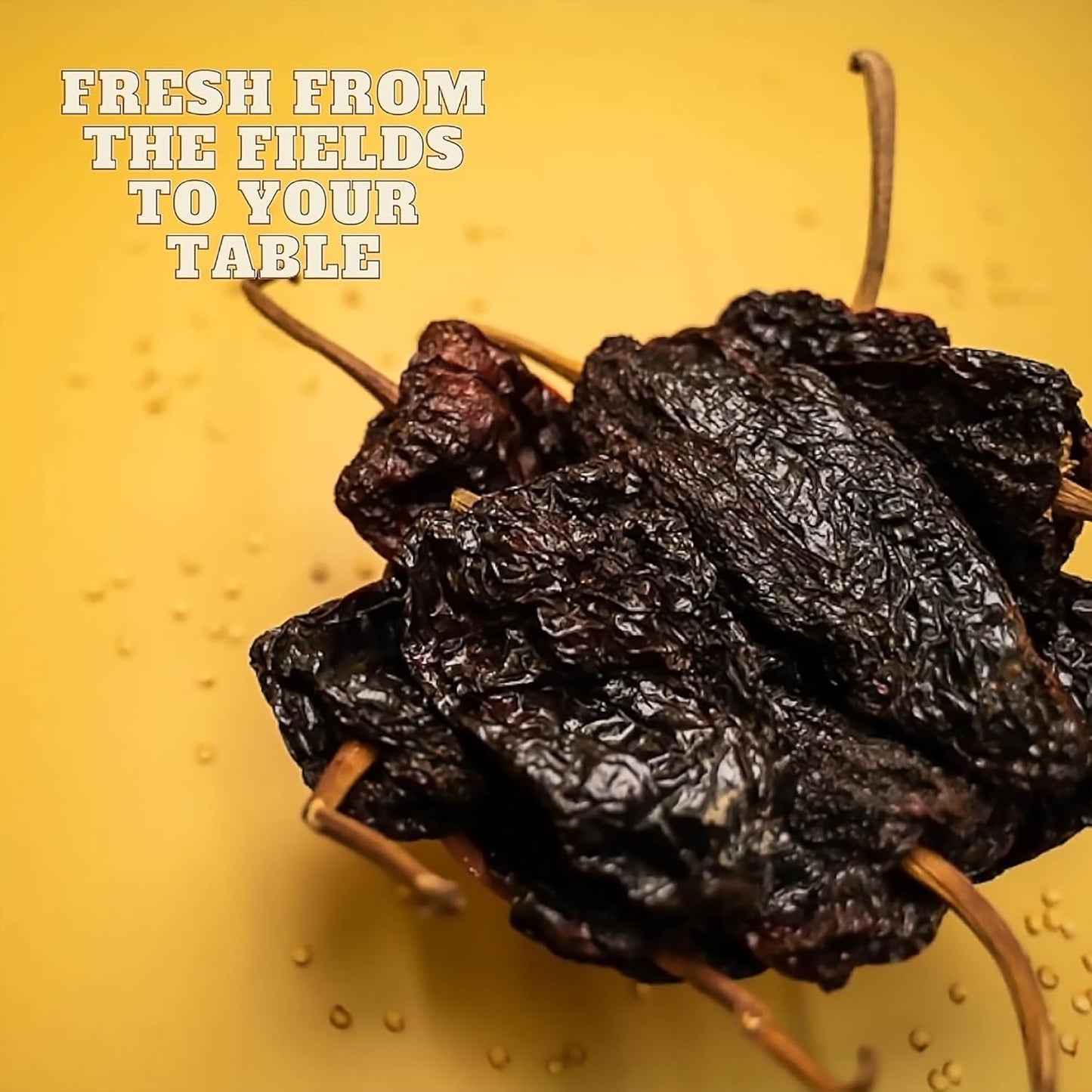 Rico Rico Dried Ancho Chile Peppers 4 Oz - Premium Ancho Chiles Secos For Authentic Mexican Recipes - Mild To Medium Heat, Resea