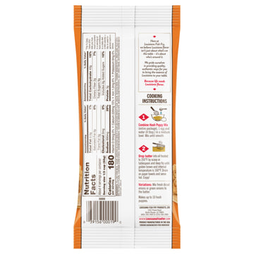 Louisiana Fish Fry Products Homestyle Hush Puppy Seasoned Cornmeal Mix - 2-Pack