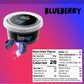 LOCCA Blueberry Popping Boba Pearls, 17 Oz (Pack of 1), Real Fruit Juice, Perfect for Bubble Tea Kits