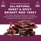 Bulk Sweet & Spicy Brisket Beef Jerky -1 Pound
