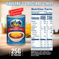 Skyline Chili Bundle Pack - 8 Cans of 15 oz Skyline Original Canned Chili with 1 Bag of 8 oz Skyline Oyster Crackers, Authentic