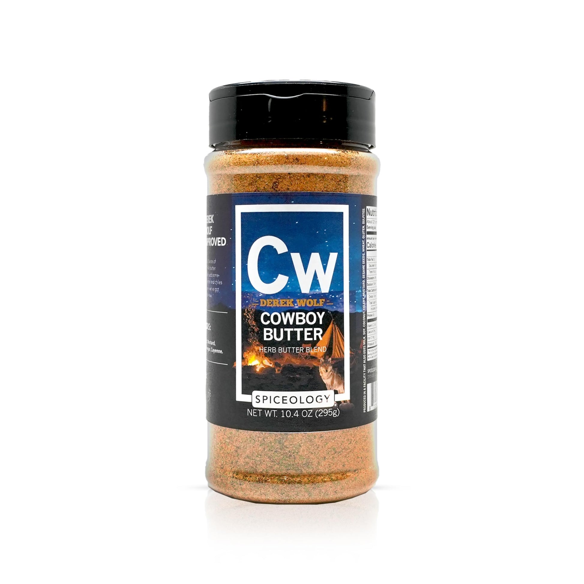 Spiceology Cowboy Butter Seasoning - Bold & Buttery Blend with Garlic, Smoked Paprika & Mustard - 10.4 oz