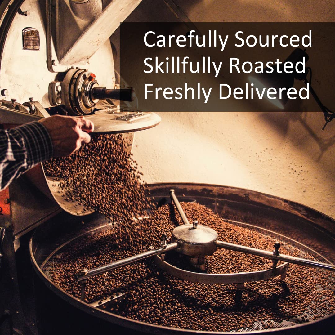 La Crema Coffee Chocolate Raspberry, 32 Ounce, Allergen Free, Gluten Free, Sugar Free, Freshly Roasted, Model SYNCHKG065156