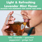 Big Heart Tea Co. Tea Bags - Royal Treatmint Lavender Mint - Organic Herbal Decaf - 10 Zero Plastic Sachets