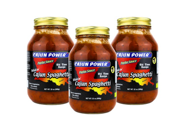 Cajun Power Cajun Spaghetti Pasta Sauce  32Oz Jar - Authentic Creole-Italian Recipe  Bold And Savory Flavor  Perfect For Spaghetti  Pasta Dishes  Pizza  And Southern-Inspired Meals (32Oz (Pack Of 3))