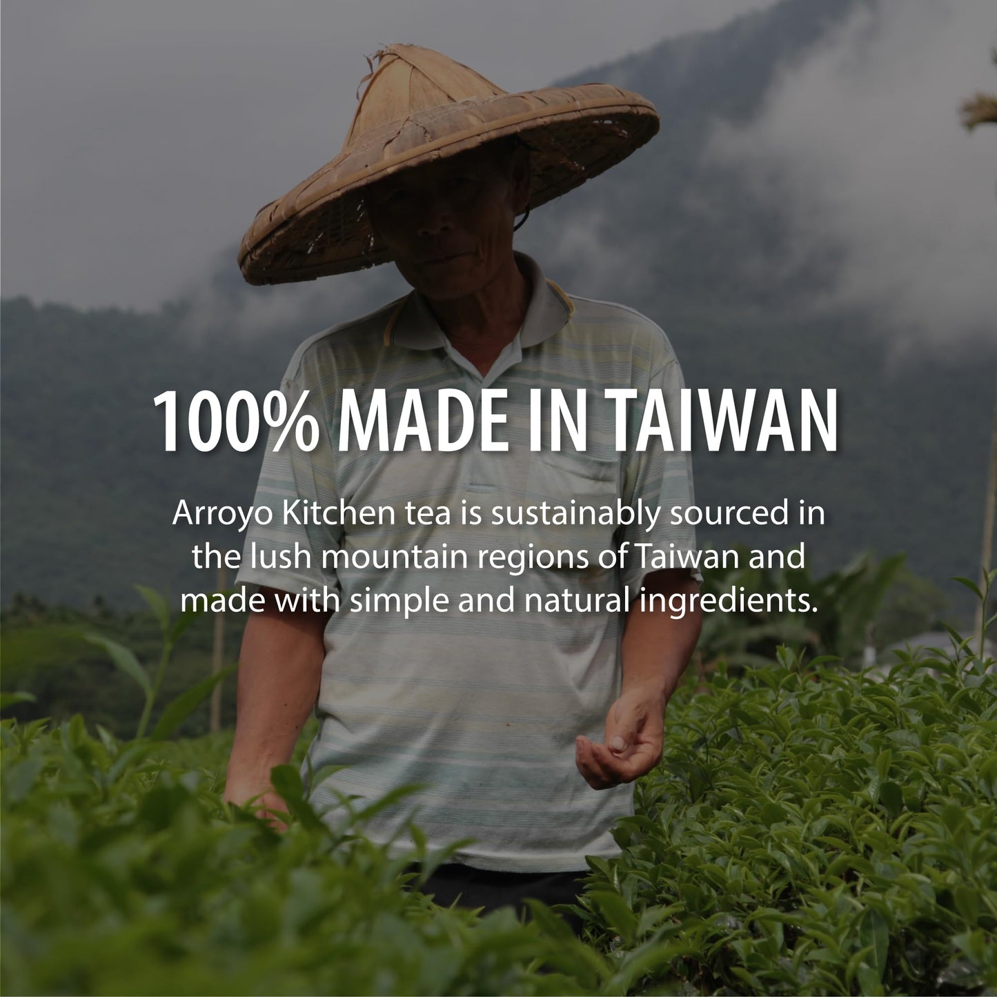 Arroyo Kitchen By Little Jasmine, Rose Oolong Tea, Premium Taiwanese Tea, Pyramid & Eco-Conscious Teabags, 100% Natural, For Hot
