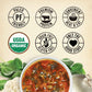 True Primal Savory Wedding Organic Soup 8-Pack, Ready To Eat, Gluten Free, Paleo, Grass-Fed Beef, Whole30, Keto, Bone Broth