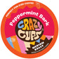 Crazy Cups Peppermint Bark Flavored Coffee Pods, Medium Roast, 22 Count, Compatible with Keurig K-Cup Machines