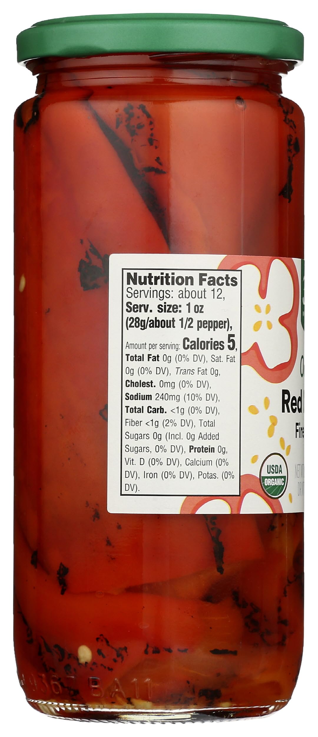 365 By Whole Foods Market, Organic Roasted Red Peppers, 16 Ounce