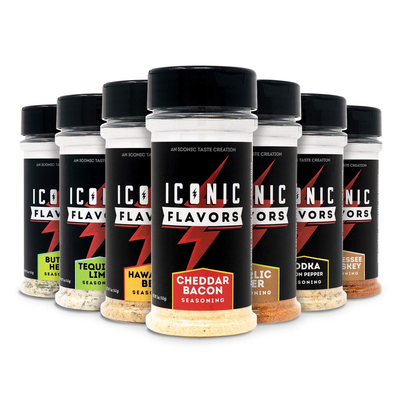Icon Meals Gluten Free Zero Calorie Seasonings, Meal Prep, Flavor Enhancer, Keto Approved, Real Ingredients, Amazing Taste, Low Carb (Butter Herb)