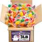 Classic Lollipops - 3 Pounds - Halloween Lollipops - Flat Lollipops Individually Wrapped - Round Bulk Lollipops For Kids, Doctor