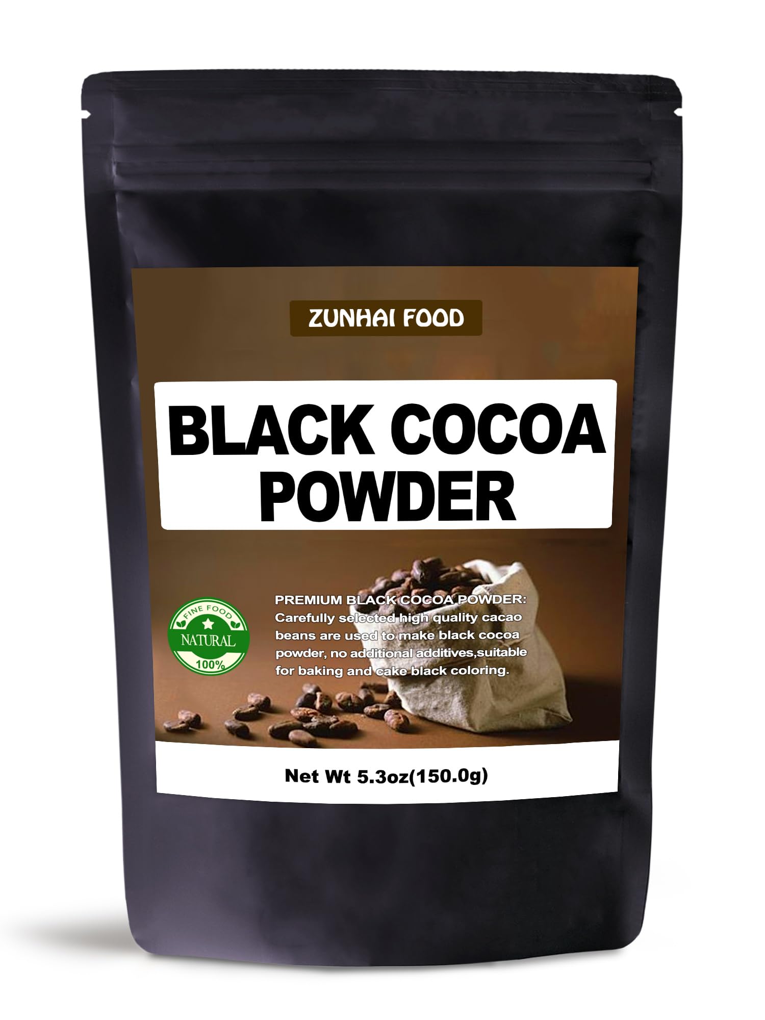 Premium Black Cocoa Powder (5.3 Ounces)