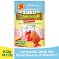 Zuko Strawberry Lemonade Instant Powder Drink | Family Pack | No Sugar Needed | Vitamin C | 14.1 Ounce (Pack Of 6)