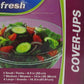 Food Storage Cover-Ups, Elastic Stretch-To-Cover Variety Packs, 4-Pk Set By Surefresh