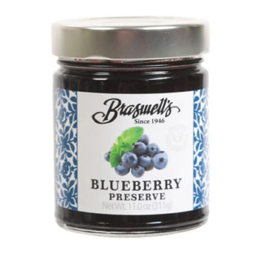 Braswell Preserves Blueberry, 11 oz