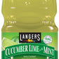Langers Juice Cocktail, Cucumber Lime with Mint, 64 fl oz, Pack of 8