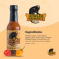 Howler Monkey Sauce Original - Panamanian Style Hot Sauce By Aji Chombo Peppers From The Caribbean - Gluten-Free, No Carbs, Low