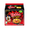 Samyang Buldak Hot Spicy Chicken Ramen Noodle Korean Stir-Fried Ramen, Original Stew Type, Pack Of 5