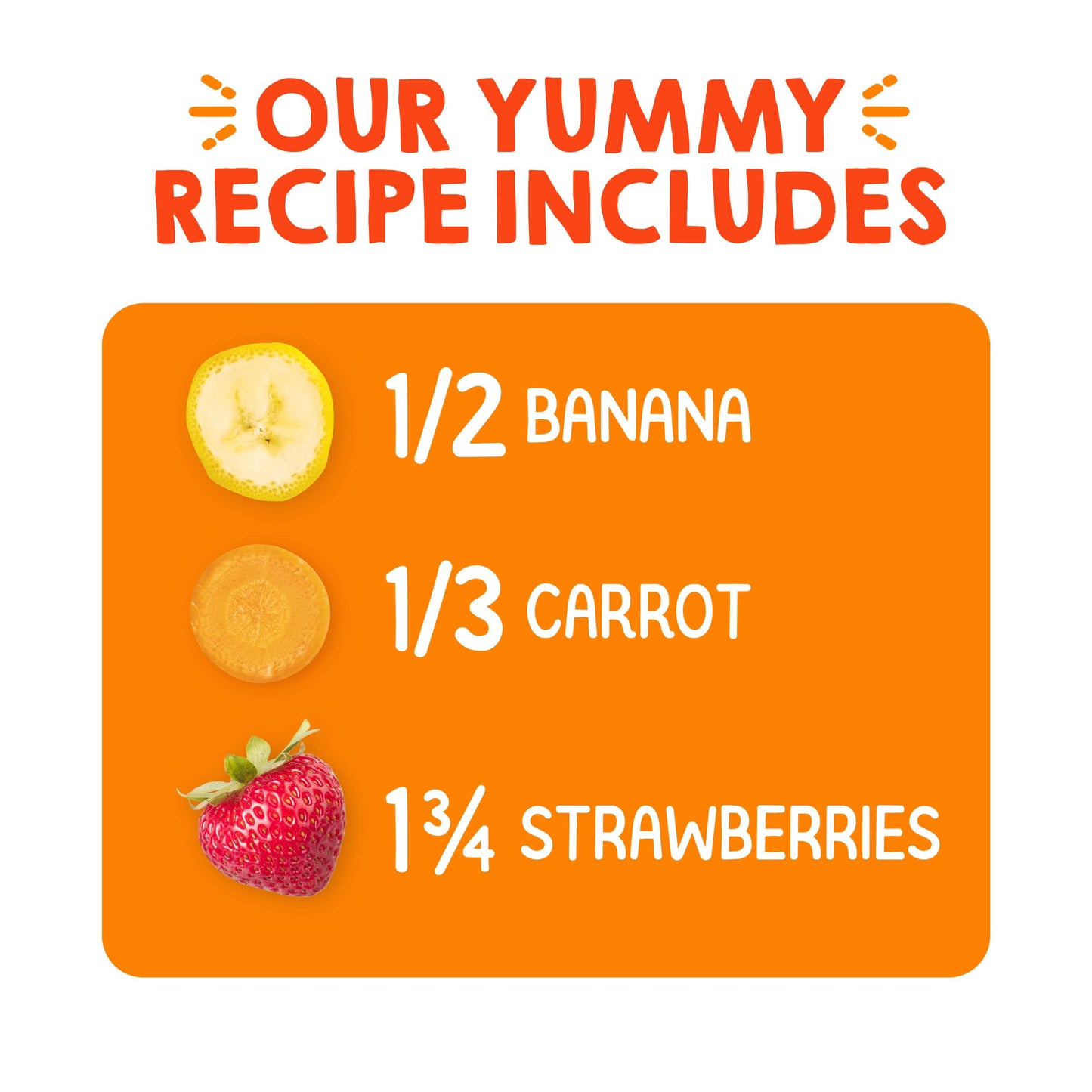 Happytot Organics Stage 4 Baby Food Pouches, Gluten Free, Vegan Snack, Super Bellies, Fruit & Veggie Puree, Banana, Carrot & Strawberry 4 Ounce (Pack Of 16)