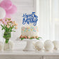 Roadsea Happy 5Th Birthday Cake Topper - Kid Girl Boy Five Years Old Birthday Cake Supplies - 5Th Birthday Party Decorations - B