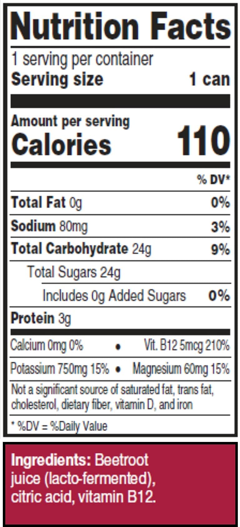 Juice Performer Beet Juice With Vitamin B12 - Natural Pre-Workout Beetroot Juice For Boosting Stamina & Strength - Vegetable Juice With B12 Energy Booster - Superfood 8.4 Fl.Oz. (12 Pk) Vegan