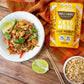 Miracle Noodle Thai Peanut Shirataki Konjac Noodles - Plant Based, Gluten & Grain Free, Non Gmo, Vegan, Low In Calories & Carbs, 9.2 Oz, 6-Pack