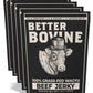 BETTER BOVINE Grass Fed Wagyu Beef Jerky, Keto, Paleo, Low Carb, High Protein, Gluten Free, Sugar Free, Non-GMO, Nitrate Free, P