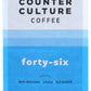 Counter Culture Coffee Dark Roast Whole Bean Organic Number 46 12Ozcoffee, 12 Oz