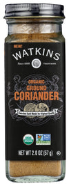 Watkins Organic Ground Coriander, Usda Certified Organic, Non-Gmo, 2 Ounce (Pack Of 3)