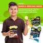 Pop N Chips Variety Pack, Sea Salt, Bbq, Sea Salt & Vinegar, Sour Cream & Onion, 0.8 Oz. Bags 30 Count Packaged By Doomi Perfect