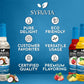 Syruvia Sugar-Free Pineapple, Strawberry & Coconut Syrup Variety Pack - 25.4 Oz - Perfect For Cocktails, Desserts, Italian Soda