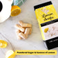 Flathau'S Fine Foods Lemon Snaps, Powdered Shortbread Cookies, 8-Ounce Boxes (Pack Of 6)