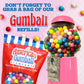 American Gumball Company - Metal 11-Inch Retro Style Pink Gumball Machine, Made For 0.62 Inch Gumballs, Candy Or Nuts, Accepts A
