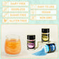 Muloen Edible Glitter 100% Edible Luster Dust, 4g per Bottle, Gold Pink Blue, Cake and Drink Decorating Supplies