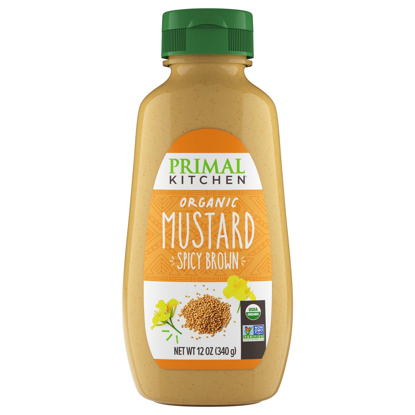 Primal Kitchen Spicy Brown Mustard 12 oz
