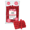 Happy Bites Cherry Licorice Twists (16 Oz) - Jumbo Size - Made With Real Fruit Juice - Certified Kosher - Vegan - Gourmet - Low