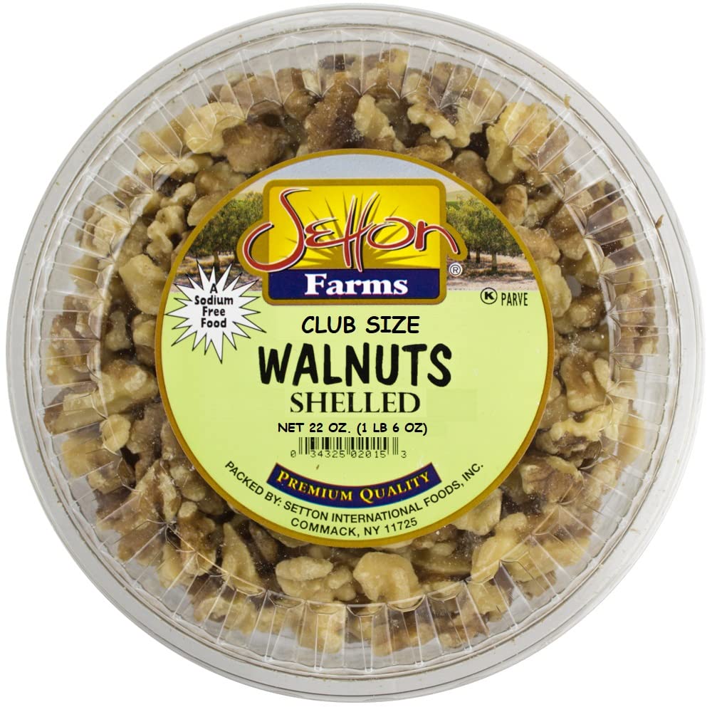 Walnuts Shelled | Non-Gmo | Enhanced Quality | Bulk Value Size 18 Oz