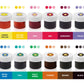 Wilton Icing, 12-Count Gel-Based Food Color, 0.5 Ounce (Pack of 12), Assorted